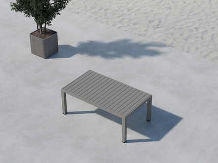 Venture Home Copacabana Soffbord 45x120x70 Brun Utomhus