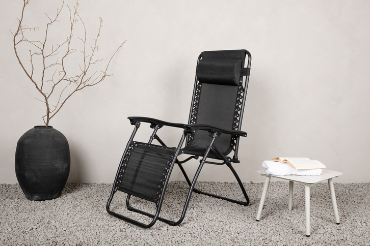 Venture Home Melker Solstol Svart