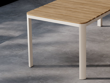 Venture Home Etna Rektangulärt Matbord Utomhus Beige