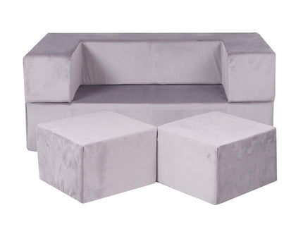 MeowBaby Cube Barnsoffa, Grå
