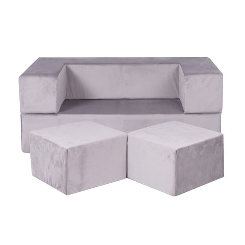 MeowBaby Cube Barnsoffa, Grå