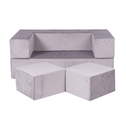 MeowBaby Cube Barnsoffa, Grå
