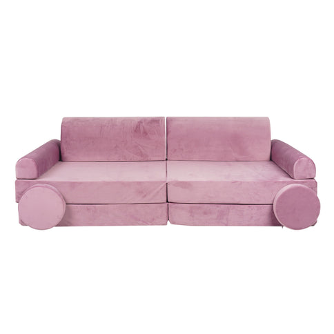 MeowBaby Premium barnsoffa, rosa