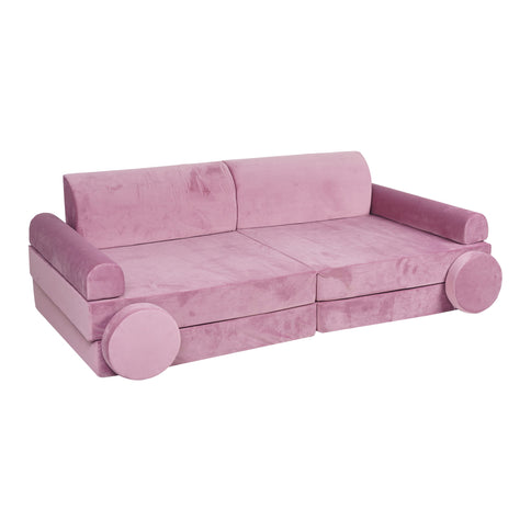 MeowBaby Premium barnsoffa, rosa