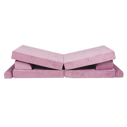 MeowBaby Premium barnsoffa, rosa