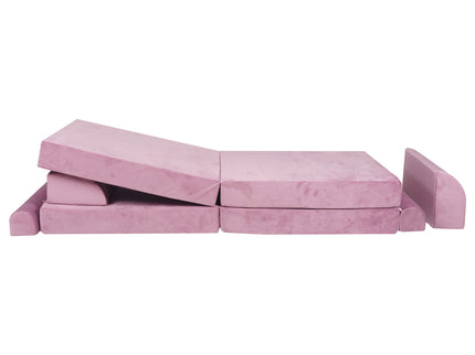 MeowBaby Premium barnsoffa, rosa