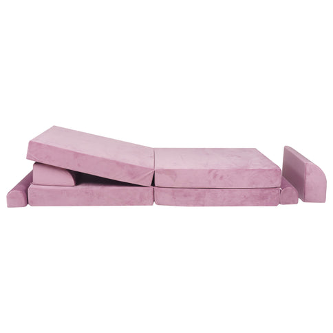 MeowBaby Premium barnsoffa, rosa