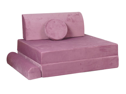 MeowBaby Premium barnsoffa, rosa