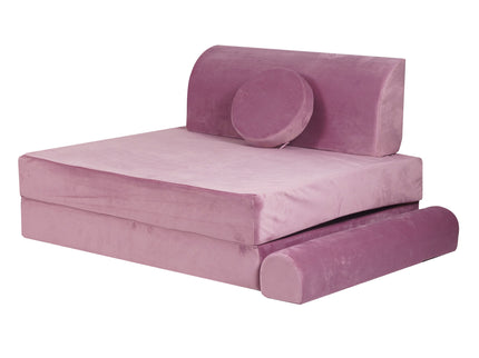 MeowBaby Premium barnsoffa, rosa