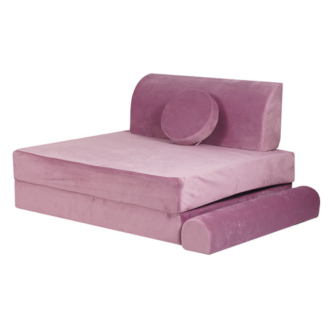 MeowBaby Premium barnsoffa, rosa