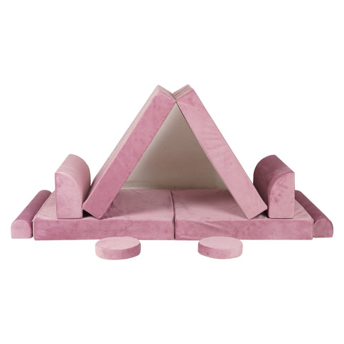 MeowBaby Premium barnsoffa, rosa