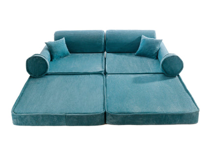 MeowBaby Premium Manchester Barnsoffa Turquise