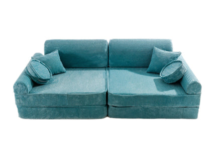 MeowBaby Premium Manchester Barnsoffa Turquise