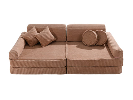 MeowBaby Premium Manchester Barnsoffa Puderrosa