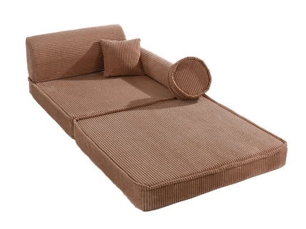 MeowBaby Premium Manchester Barnsoffa Puderrosa
