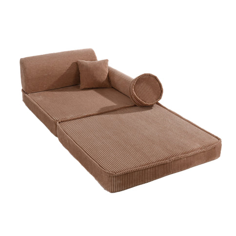 MeowBaby Premium Manchester Barnsoffa Puderrosa