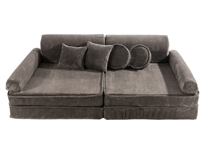 MeowBaby Premium Manchester Barnsoffa Brun