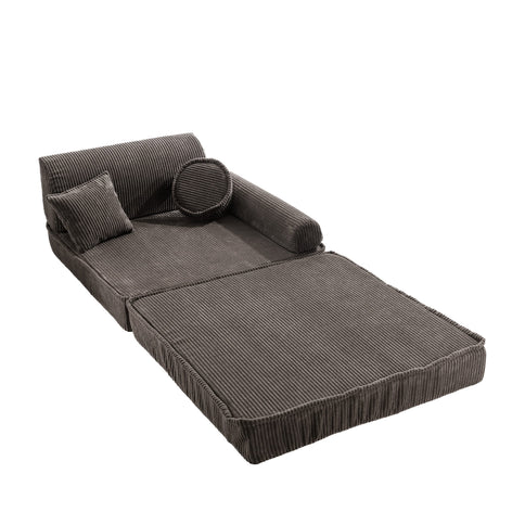 MeowBaby Premium Manchester Barnsoffa Brun