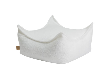 MeowBaby Puff Square Boucle Vit