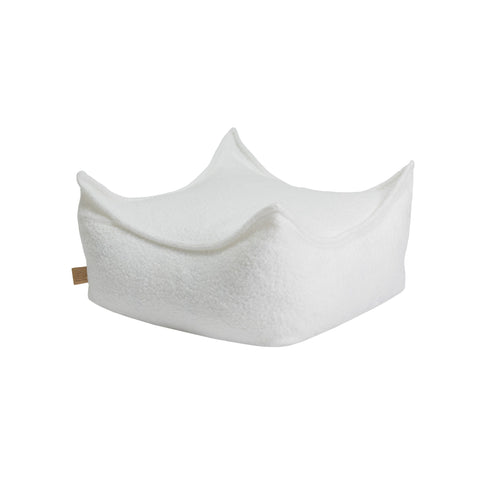 MeowBaby Puff Square Boucle Vit