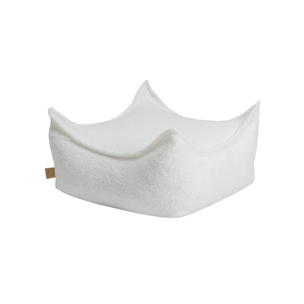 MeowBaby Puff Square Boucle Vit