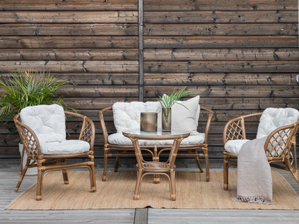 Venture Home Wera Loungeset Mörk Valnöt Utomhus