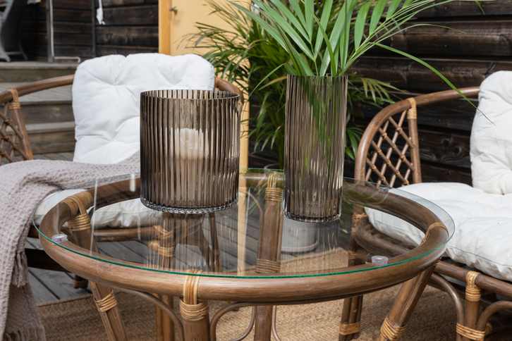 Venture Home Wera Loungeset Mörk Valnöt Utomhus