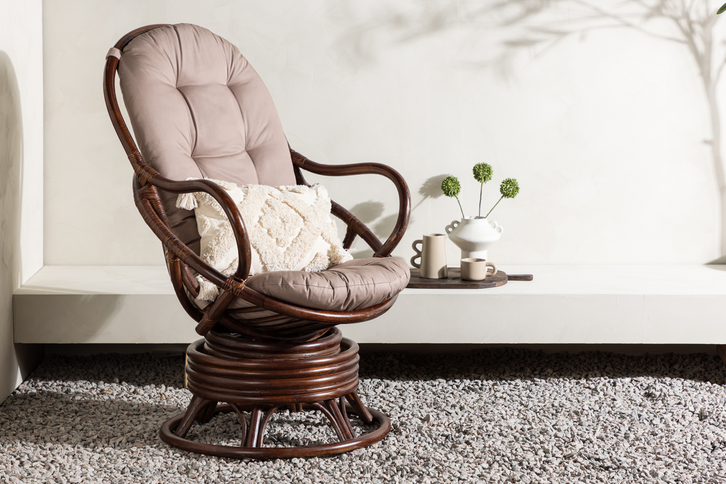 Venture Home Swing Loungefåtölj Mörk valnöt