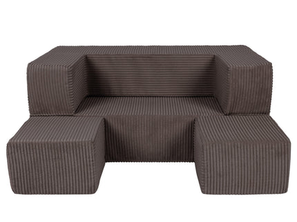 MeowBaby Cube Soffa, Brun