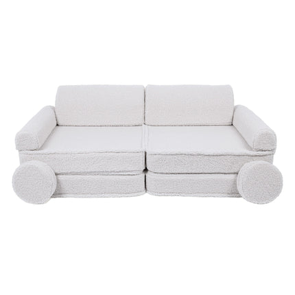 MeowBaby Bearly Premium Soffa, Vit