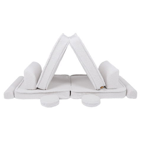 MeowBaby Bearly Premium Soffa, Vit