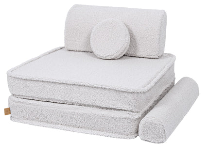 MeowBaby Bearly Premium Soffa, Vit