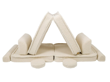 MeowBaby Bearly Premium Sofa, Cream