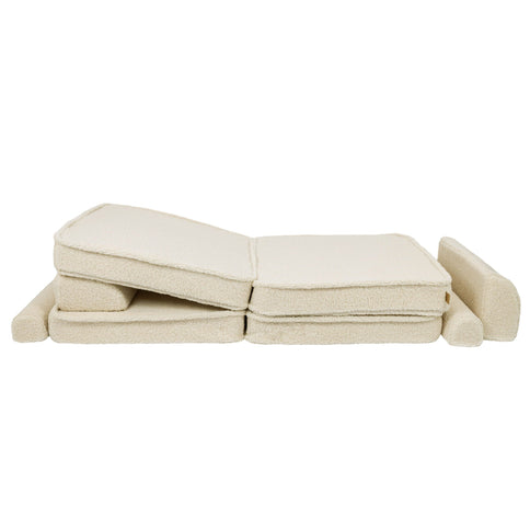 MeowBaby Bearly Premium Sofa, Cream
