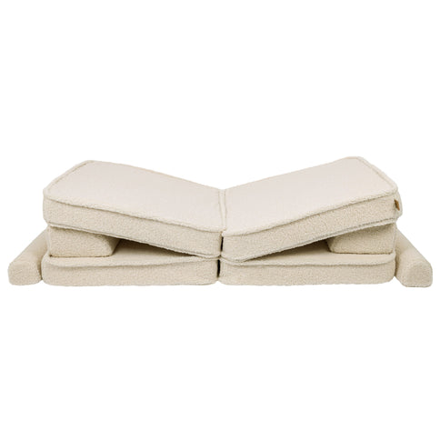 MeowBaby Bearly Premium Sofa, Cream