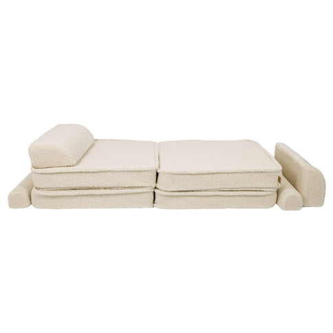 MeowBaby Bearly Premium Sofa, Cream