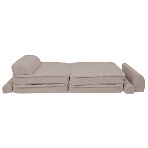MeowBaby Bearly Premium Soffa, Ljusgrå