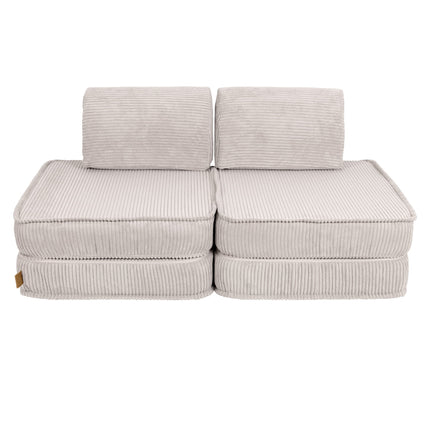 MeowBaby Pocket Sofa Basic Ecru