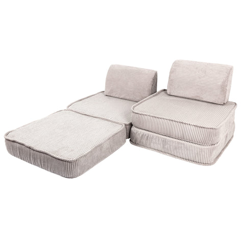 MeowBaby Pocket Sofa Basic Ecru