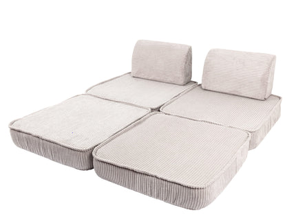 MeowBaby Pocket Sofa Basic Ecru