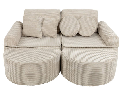 MeowBaby Pocket Sofa Max Ecru
