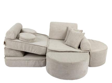 MeowBaby Pocket Sofa Max Ecru