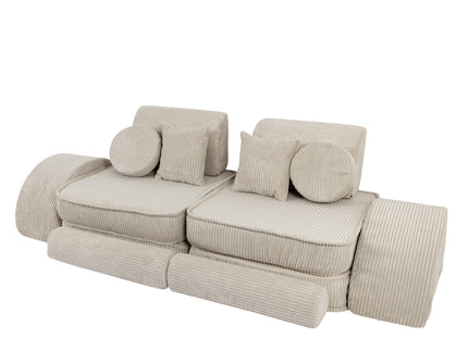 MeowBaby Pocket Sofa Max Ecru