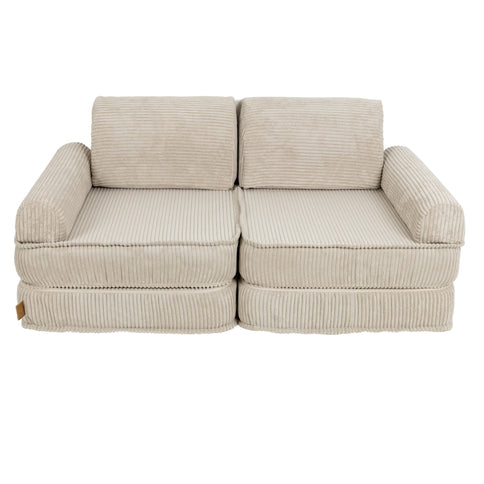 MeowBaby Pocket Sofa Plus Ecru