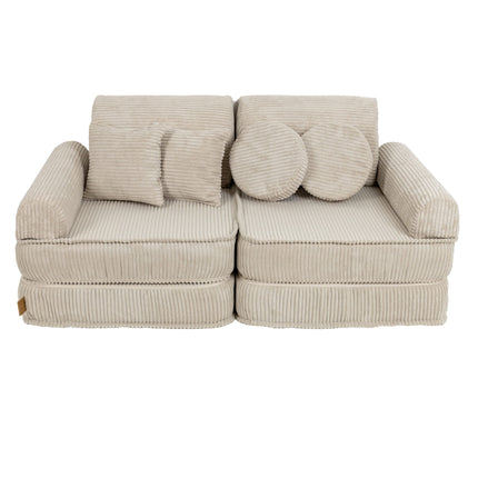 MeowBaby Pocket Sofa Plus Ecru