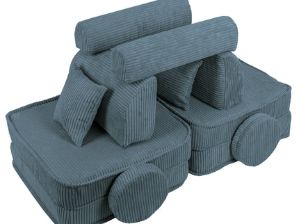 MeowBaby Pocket Sofa Plus turquise