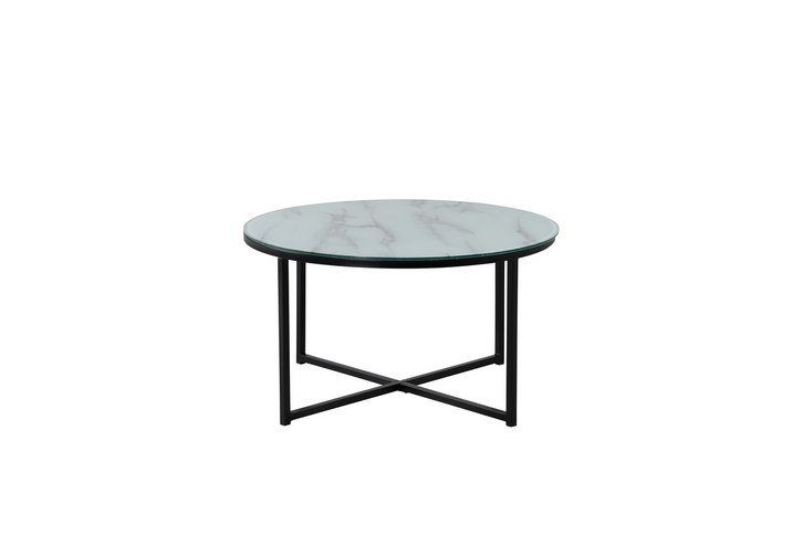 Venture Home Rock Soffbord Ø80 Vit