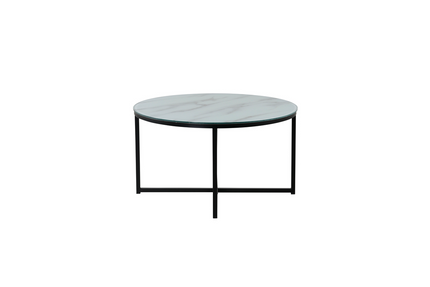 Venture Home Rock Soffbord Ø80 Vit