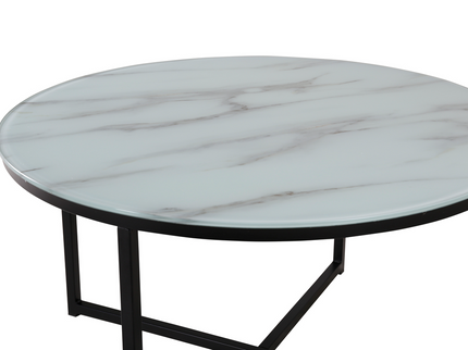 Venture Home Rock Soffbord Ø80 Vit