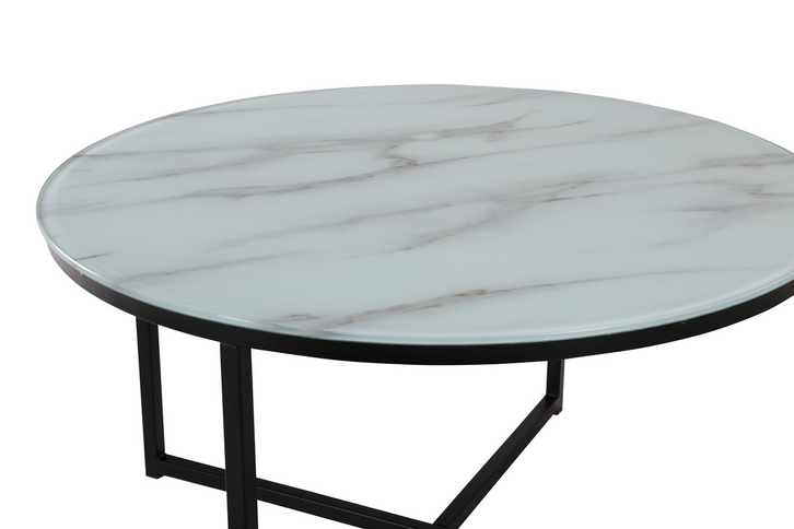 Venture Home Rock Soffbord Ø80 Vit